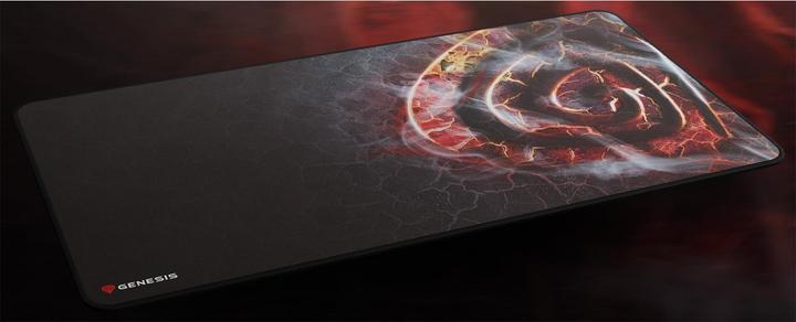 Image du produit Genesis Tapis de souris Carbon 500 MAXI LAVA G2 Edition, Multicolore, 450 x 900 x 2,5 mm (XL)