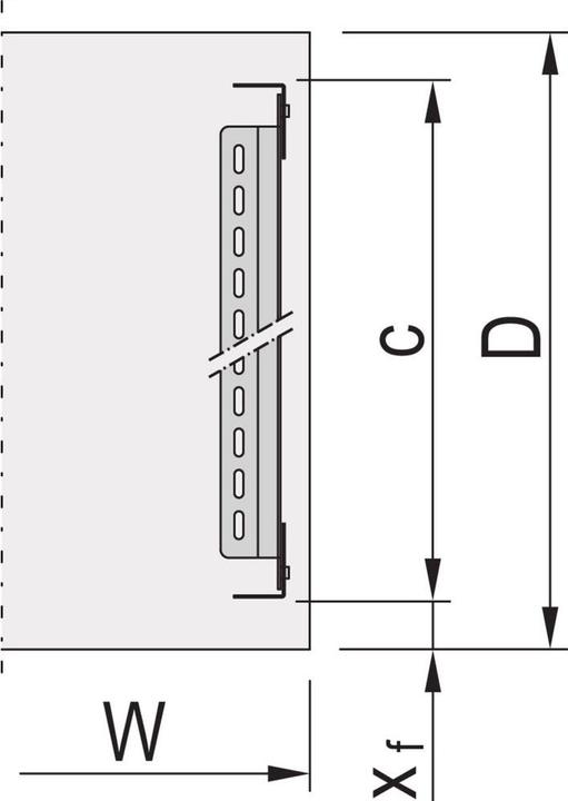 Produktbild Schroff Gleitschiene