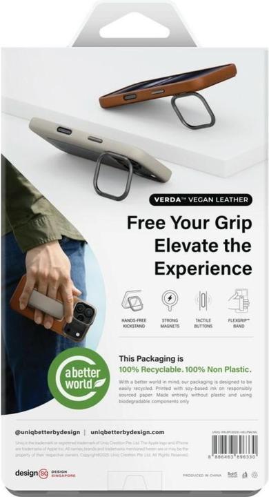 Produktbild Uniq Case Heldro Pro for iPhone 17 Pro Max Magclick Charging caramel (Apple iPhone 17 Pro Max)