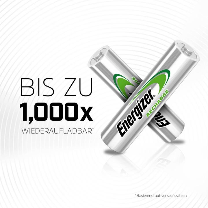 Produktbild Energizer Recharge Universal (4 Stk., AAA, 500 mAh)