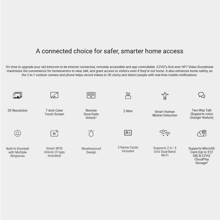 Productafbeelding EZVIZ HP7 (App)