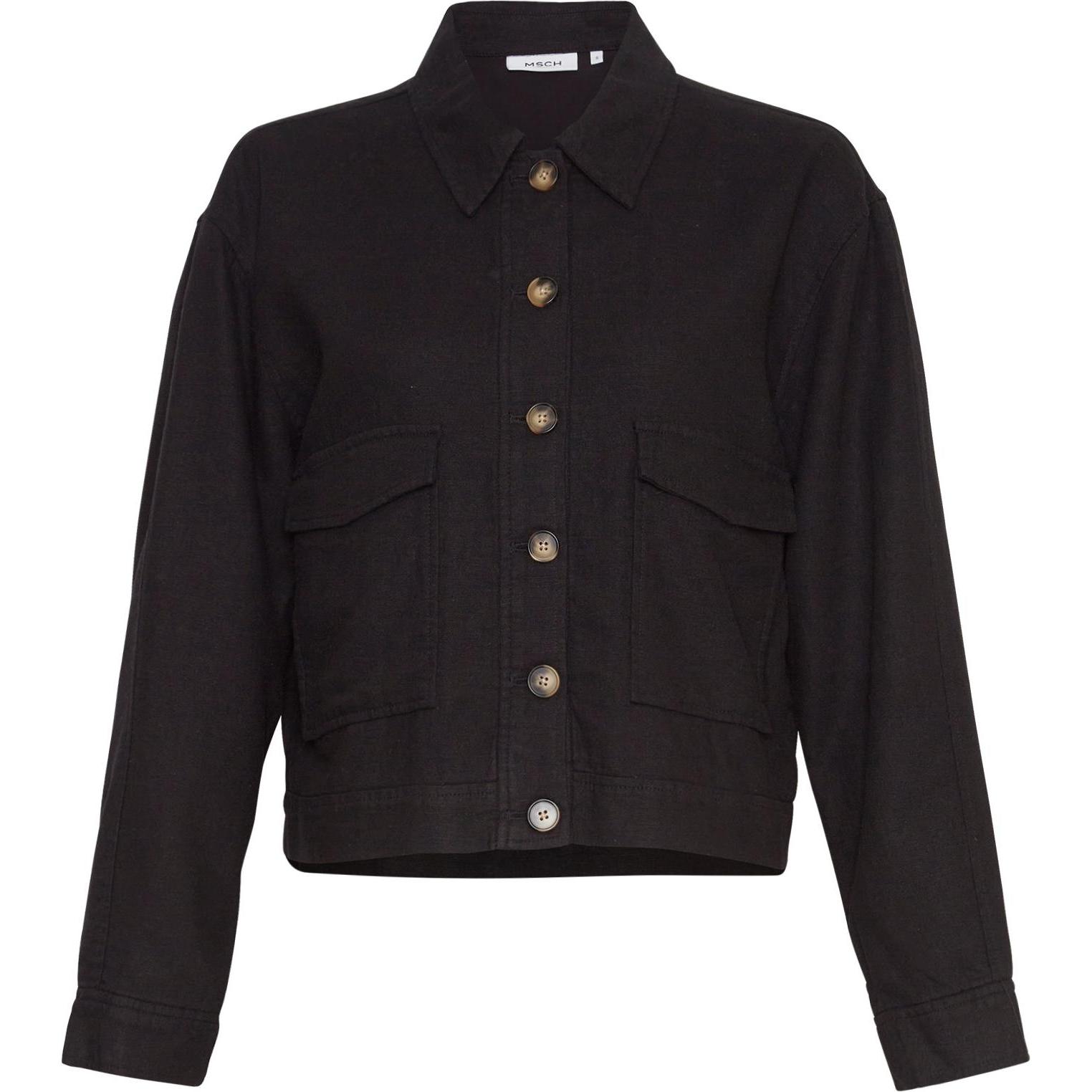Thumbnail - Moss copenhagen, Damen, Jacke, damenjacke mo copenhagen jovene ginia (S), Schwarz, S