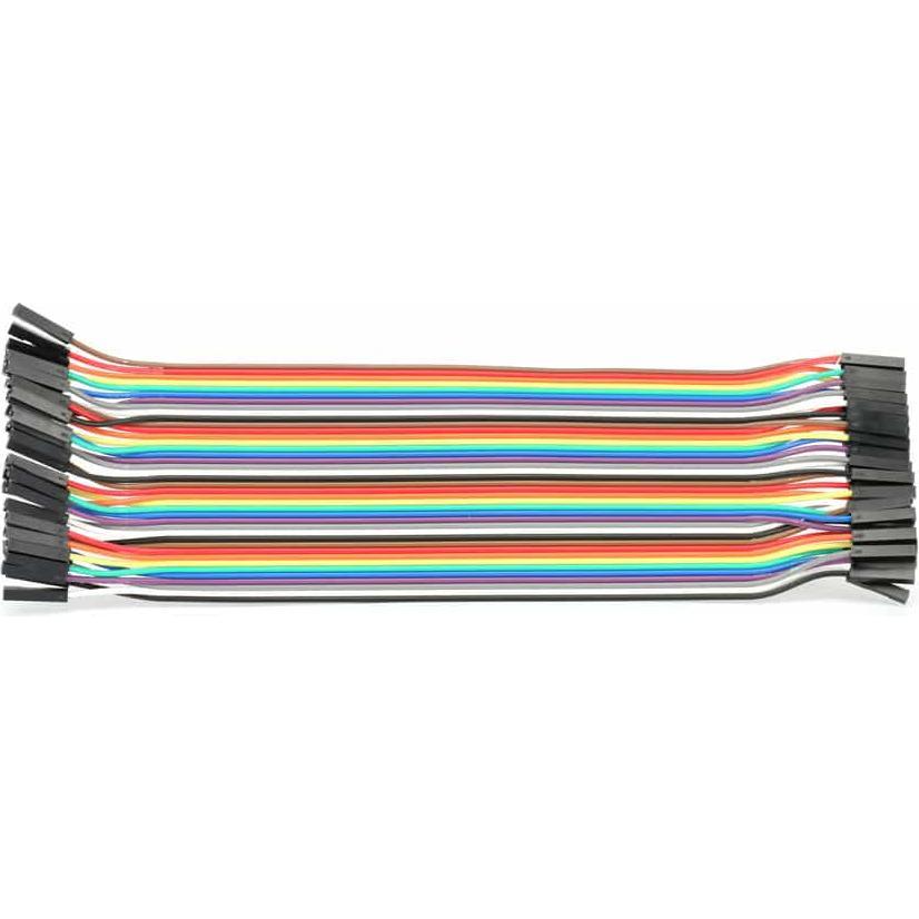 Eneroid, Kabelleitung, BLANKO Flexible Verbinder für Laborsteckboards 40teilig, BuchseBuchse (0.20 m)