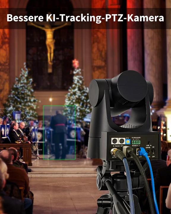 Produktbild FoMaKo SDI PTZ Kamera-Set mit KI-Tracking und 30x Zoom