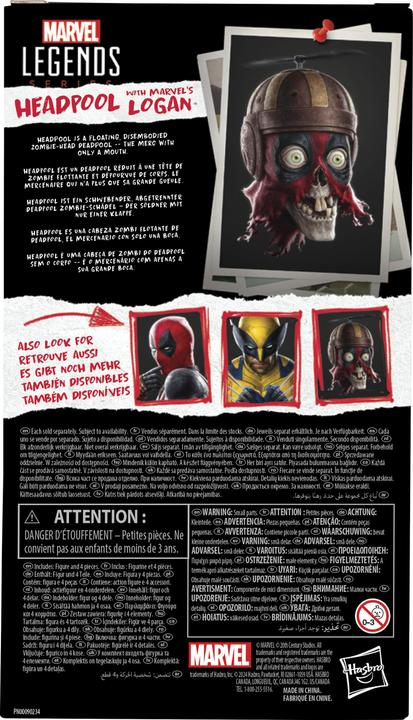 Image du produit Hasbro Marvel - Logan The Black Series
