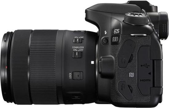 Actual product image Canon EOS 80D Kit (18 - 135 mm, 24.20 Mpx, APS-C / DX)