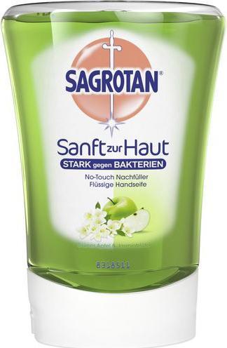 Sagrotan No-Touch Nachfüller Apfel & Jasmin 250ml (Handseife Nachfüllpackung, 250 ml)