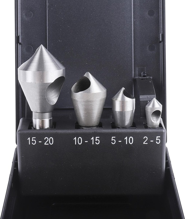 Produktbild Exact Querlochsenker-Set 4teilig 10 (5, 10, 15, 20 mm)