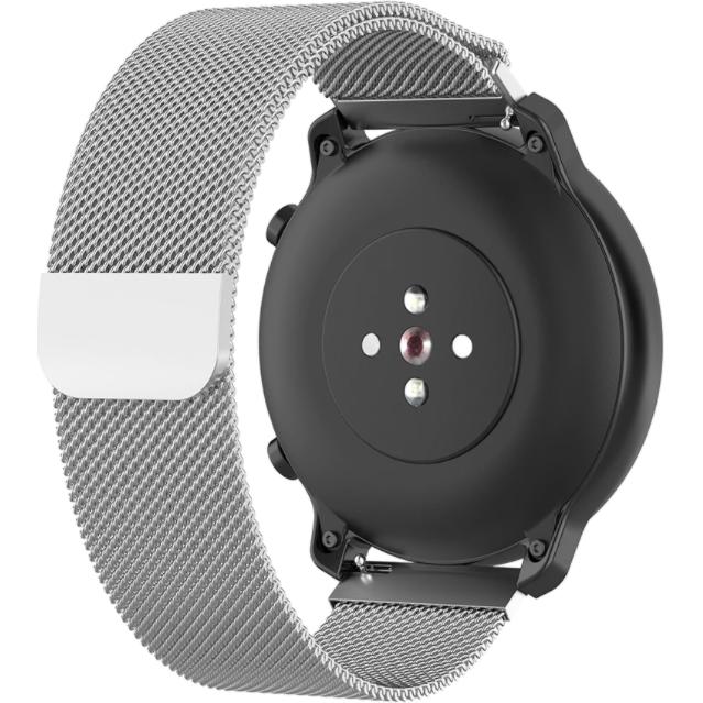 Thumbnail - Strap-it Armband (20 mm), Uhrenarmband, Silber