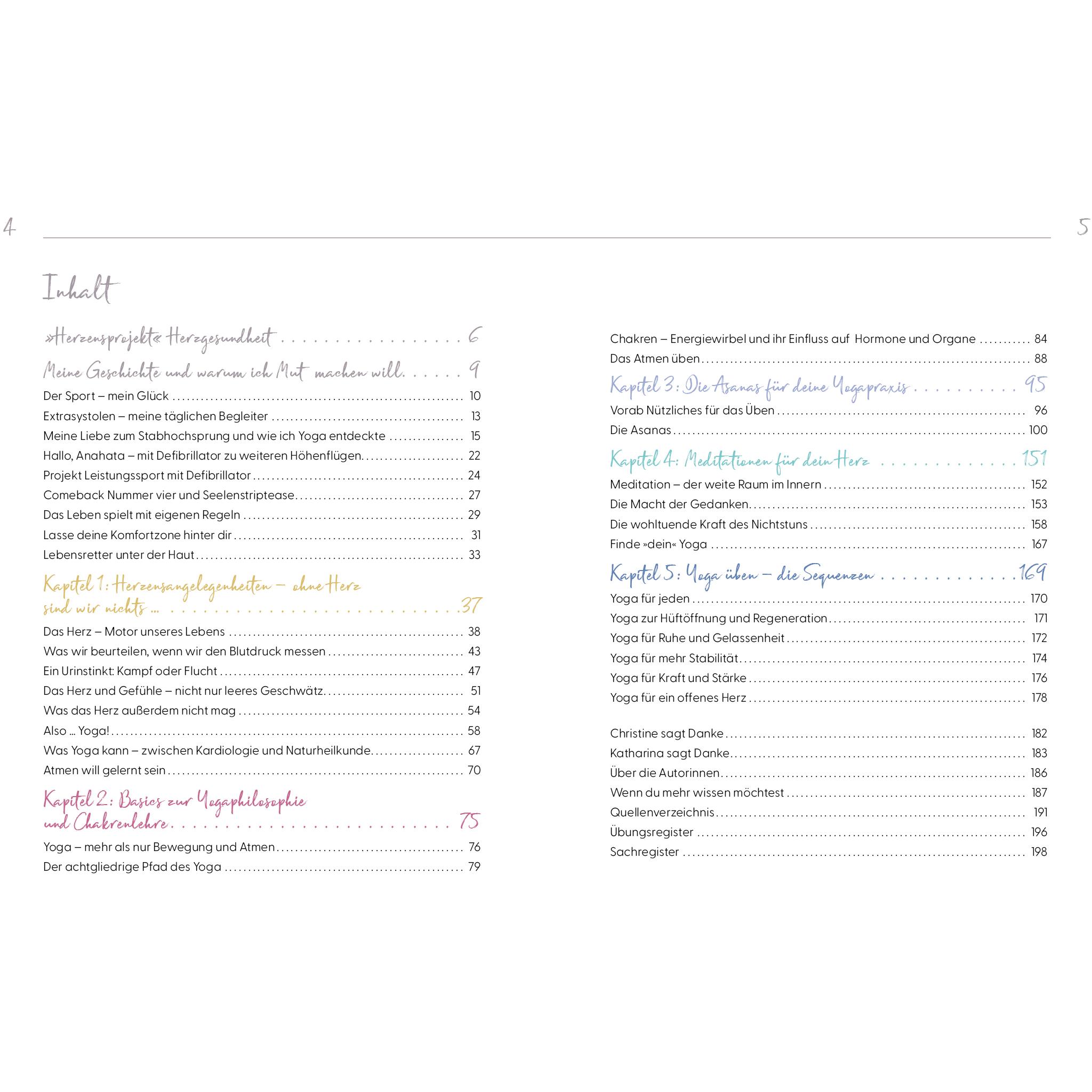 Thumbnail - Yoga für ein starkes Herz, Ratgeber von Christine Bielecki