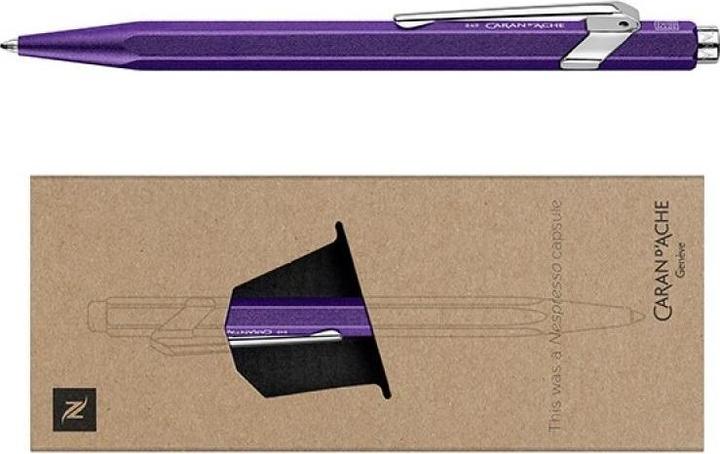 Produktbild Caran d'Ache Kugelschreiber 849 NESPRESSO EDITION 3 (Violett, 1 x)