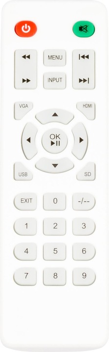 Produktbild Salora 43BHD1500 - Beamer - LED - HDMI - USB - TV tuner (WVGA)