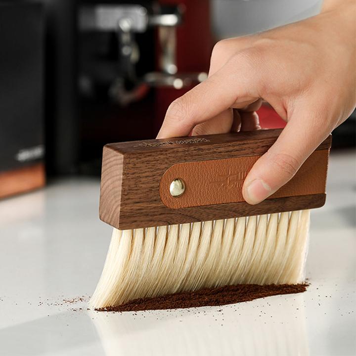 Actual product image MHW 3Bomber Leather coat brush
