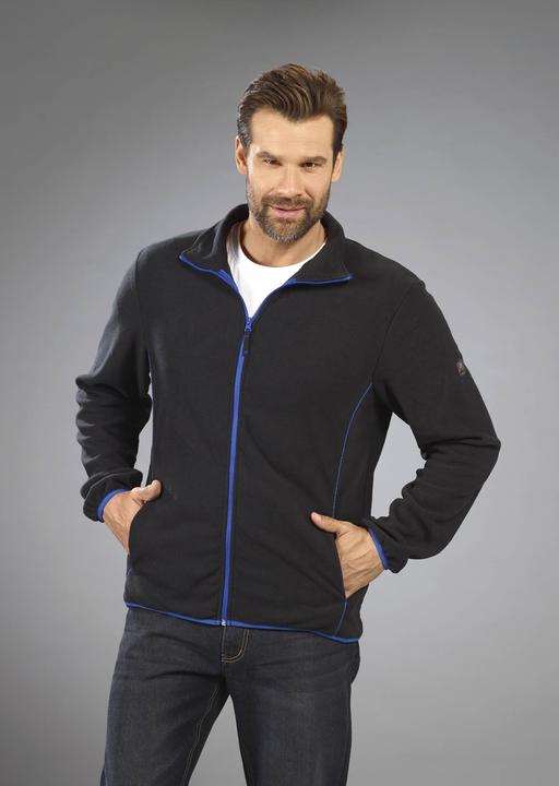 Actual product image Terrax Mens Fleece Jacket Size L black/limette (L)