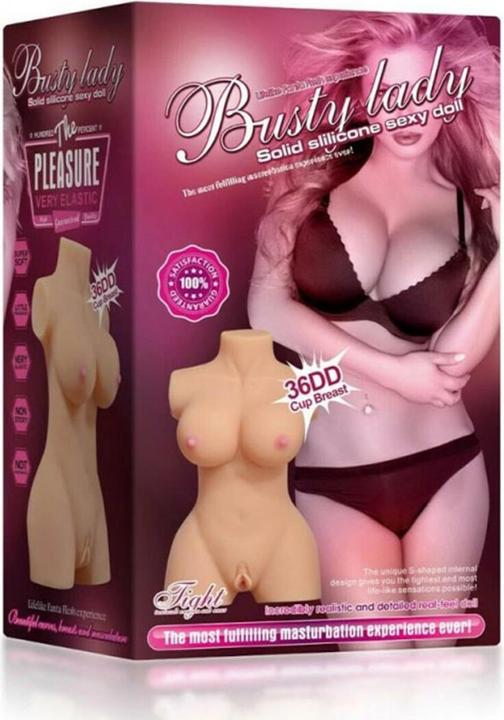 Produktbild Mistress Masturbator Bust "Busty Lady" Vagina-Anus