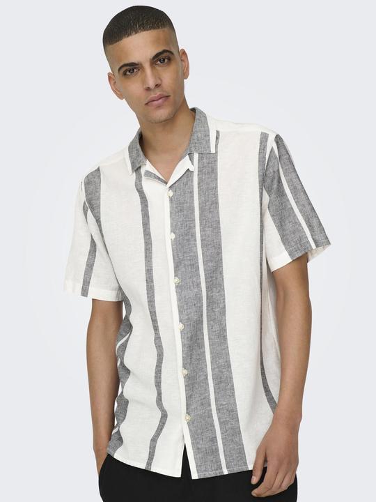 Image du produit Only & Sons Onscaiden Life Stripe Linen Resort Noos (XS)