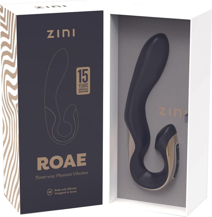 Image du produit Zini Roae SE, vibrateur de plaisir à trois voies