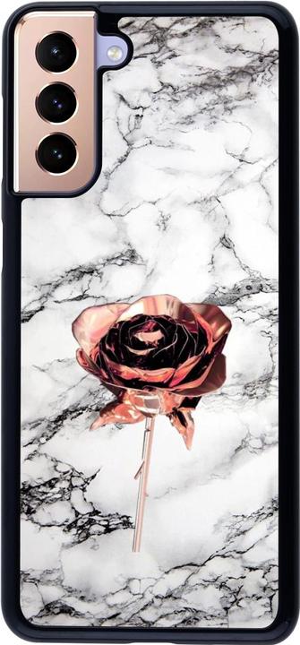 Actual product image PhoneLook Sleeve Marble Rose Gold (Samsung Galaxy S21+ 5G)