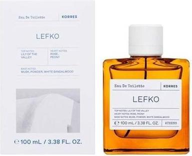 Image du produit Korres Lefko Eau De Toilette Women's Fragrance With Notes Of Rose & Peony 100ml (Eau de toilette, 100 ml)
