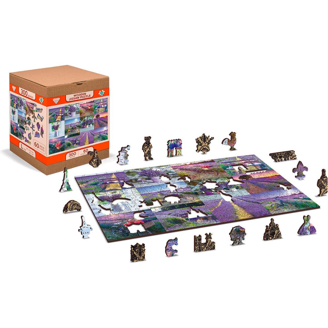 WoodenCity Lavender France XL (600 Teile) (600 Teile)