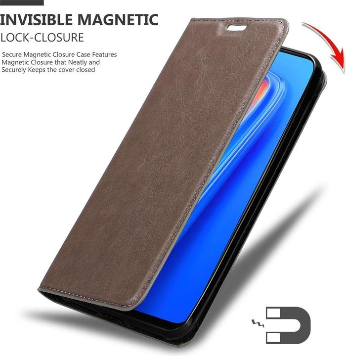 Image du produit Cadorabo Book Couverture magnétique invisible (Realme 7)