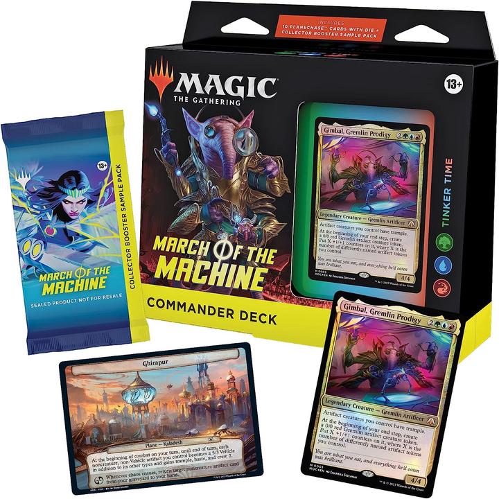 Produktbild Magic the Gathering MTG - March of the Machines - Commander Decks (Englisch, Booster Pack)