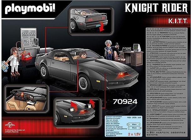 Produktbild Playmobil Knight Rider - K.I.T.T. (70924, Playmobil Knight Rider)