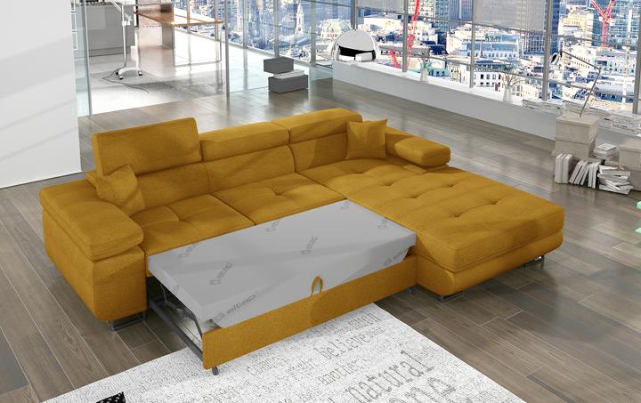 Immagine prodotto ELTAP Armando (Divano letto, Divano ad angolo, 4 posti)