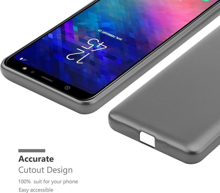 Produktbild Cadorabo TPU Matt Metallic Cover (Samsung Galaxy A6+)