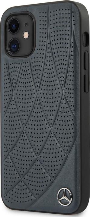 Produktbild Mercedes-Benz Hard Cover f??r Apple iPhone 12 Mini Black, Bow Line, MEHCP12SDIQNA, Blister (Apple iPhone 12 mini)