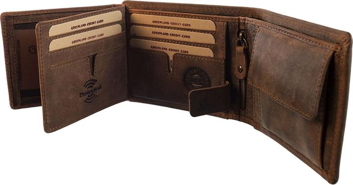 Image du produit Greenland Nature Montenegro Porte-monnaie RFID Cuir 12 cm