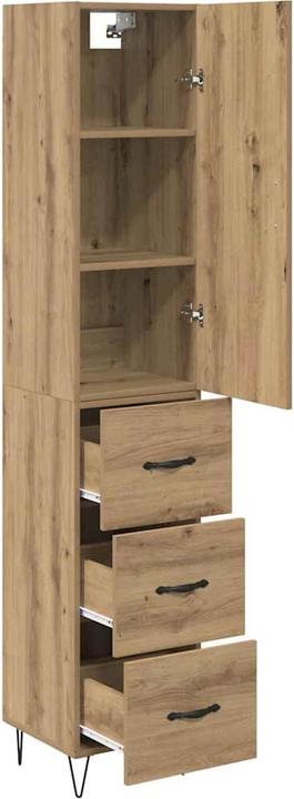 Image du produit vidaXL Aufbewahrungsmöbel (34.50 x 34 x 90 cm)