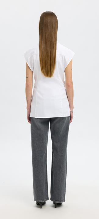 Produktbild Selected Femme Slim Fit Kurzarmhemd (40)