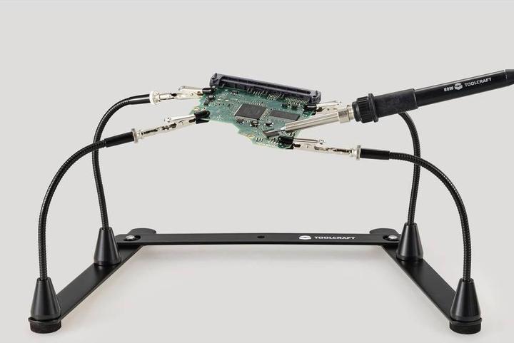 Actual product image Toolcraft AT-400 Third hand (L x W x H) 270 x 235 x 365 mm 1 pc. (Third hand)