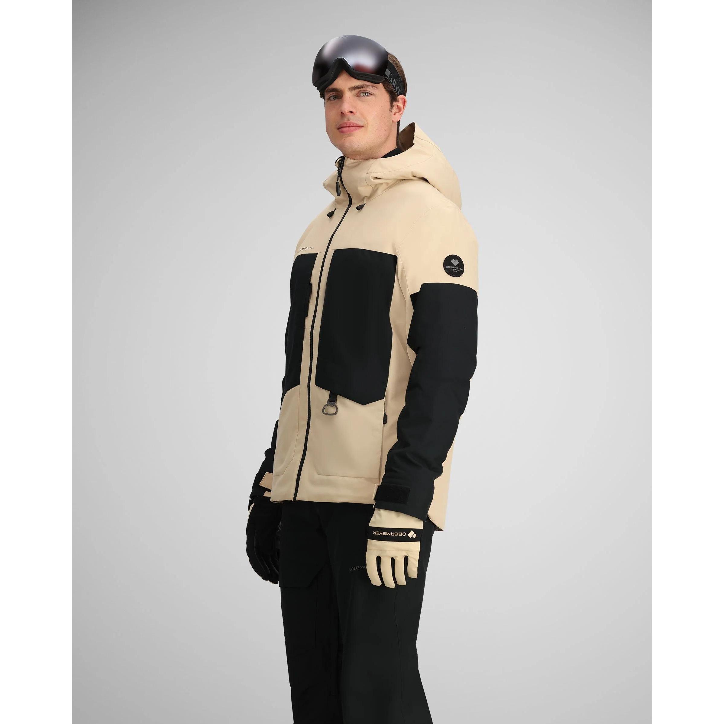 Thumbnail - Obermeyer, Herren, Skijacke, Cirque (L), Braun, L