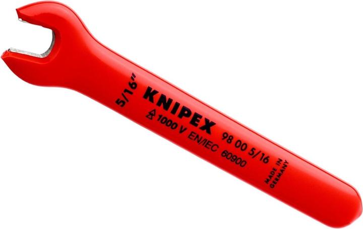 Actual product image Knipex Open-end spanner 98 00 Width across flats 5/16 inch steel grey (5/16")