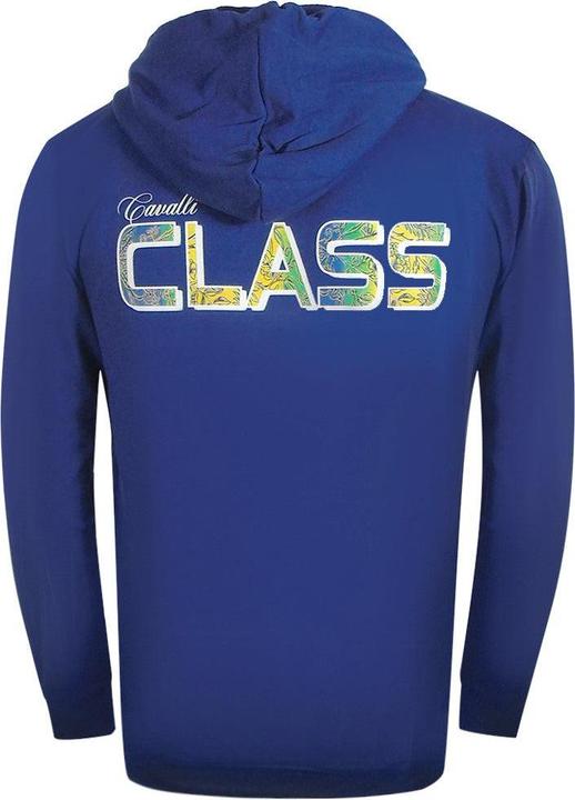 Produktbild Cavalli Class Hoodie mit durchgehendem Reissverschluss Logo (M)