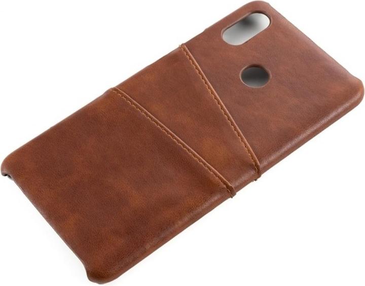 Produktbild Screenguard Xiaomi Redmi Note 7 CardCaddy Leder Backcase mit Kartenfächern (Xiaomi Redmi Note 7)