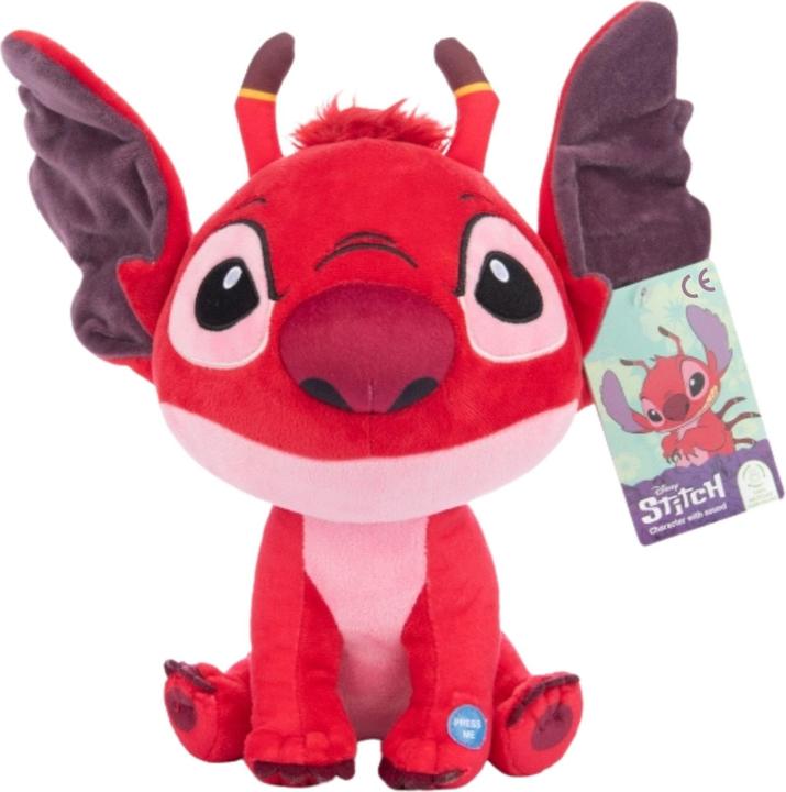 Actual product image Disney Kuscheliger Stitch Plüsch – Weich & Knuddelig mit Sound (35cm) (35 cm)