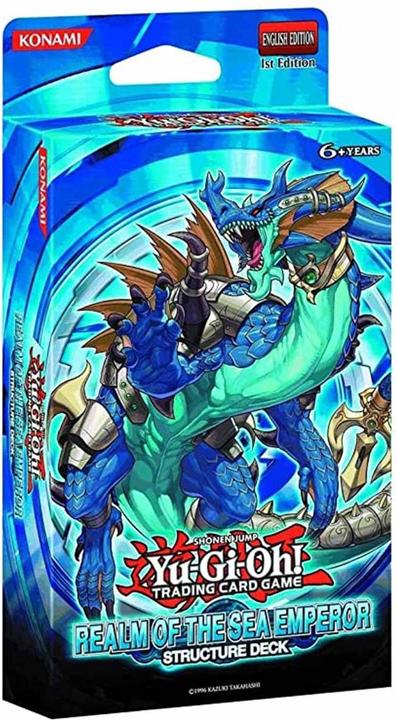 Immagine prodotto Yu-Gi-Oh Mazzo Struttura: Regno dell'Imperatore del Mare -! (Inglese, Ponte)