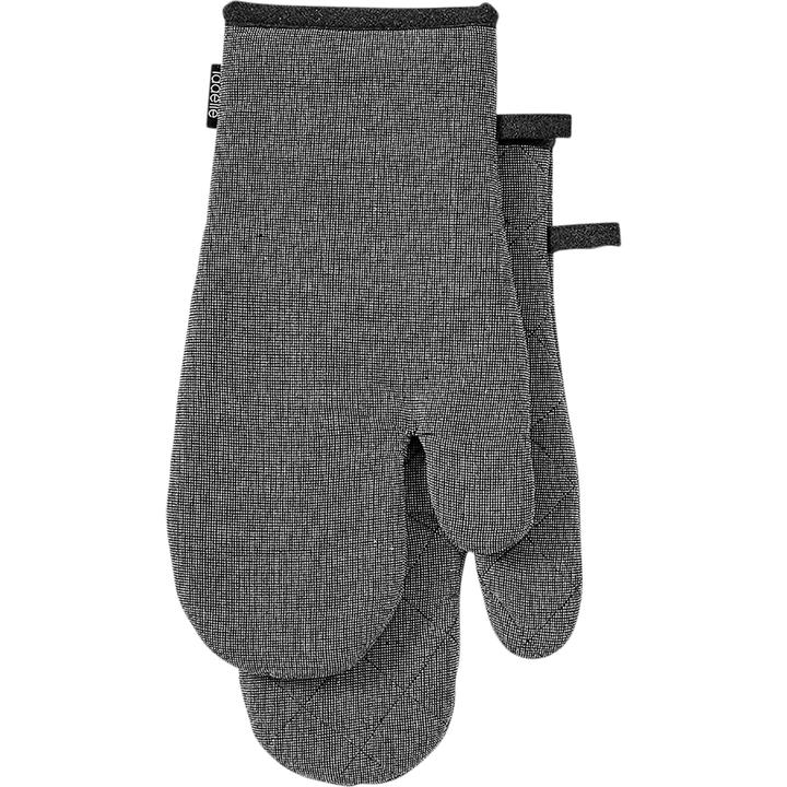 Produktbild Ladelle 2er-Set recycelte Backofenhandschuhe Eco Anthrazit 18 x 33 cm (Recycelte Baumwolle & Polyester)