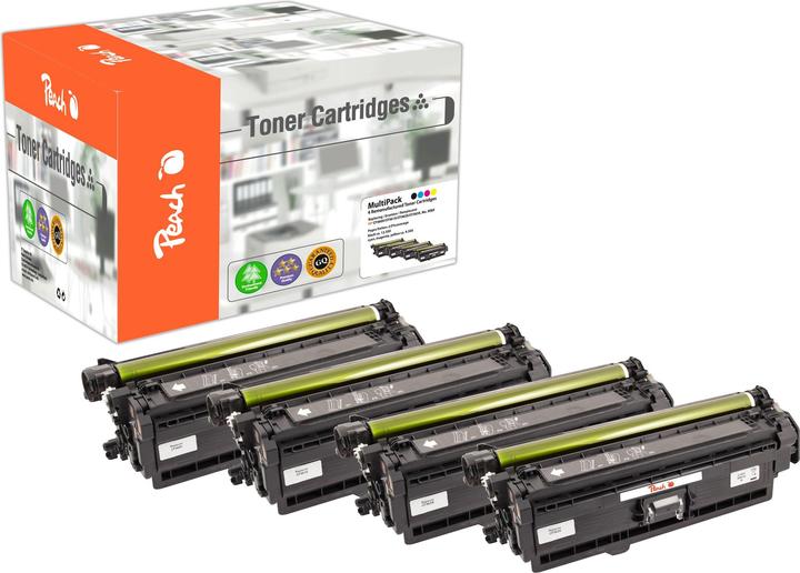 Produktbild Peach Tonerset HP LJ MulltiPack. 508X XL BK/C/M/Y (BK, C, M, Y)