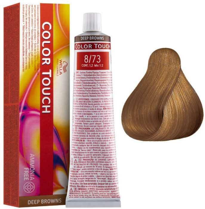 Produktbild Wella Color Touch Deep Browns Haarfarbe Blond (8/73)