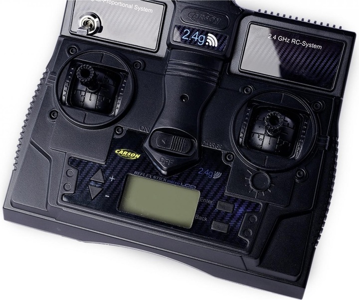 Productafbeelding Carson 1:87 VW T1 Poliz.+Maltes. Combo 2.4G LCD