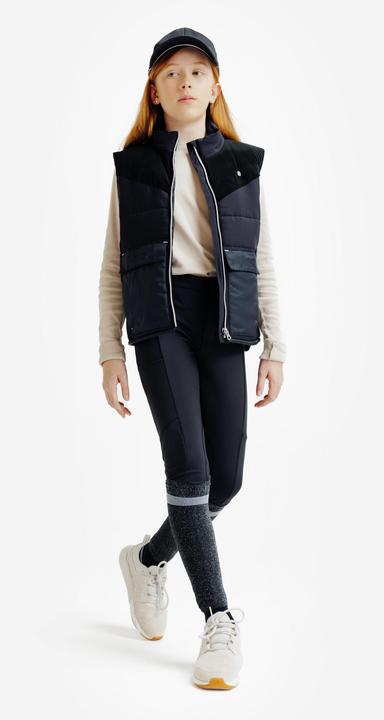 Produktbild Fouganza Winter-Reithose 100 Kinder schwarz (134)