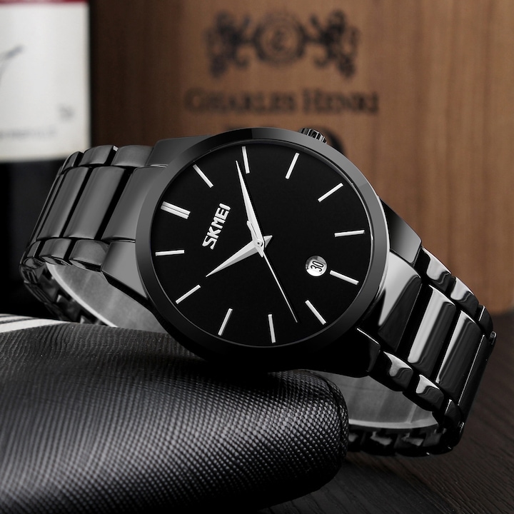 Produktbild Skmei 9140BK Herrenuhr + BOX