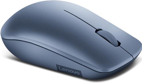 Actual product image Lenovo 530 Wireless Mouse (Abyss Blue) with battery (Cable, Wireless)