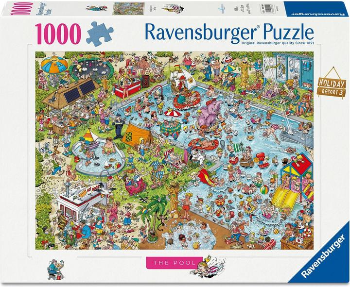 Produktbild Ravensburger Holiday Resort 3: Der Pool (1000 Teile)