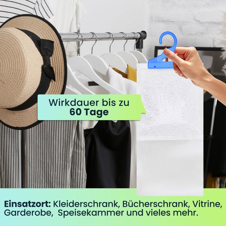 Produktbild Casativo Luftentfeuchter für Kleiderschränke, 3 Stück, je 450ml