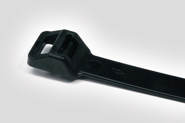 Actual product image HellermannTyton T250X Bk Cable Tie - 370 x 12.5mm (Plastic cable ties, 370 mm, 100 pcs.)